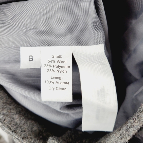 Ann Taylor loft Gray wool blend wrapskirt size 8 - Picture 9 of 11